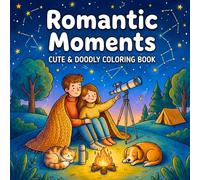 Romantic Moments: Doodly & Cute Coloring Book for Relaxation and Stress Relief