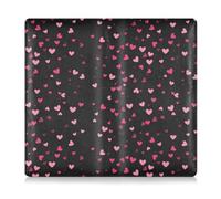 Romantic Pink Love on Valentine - Funda de piel para registro de automóvil y tarjeta de seguro, accesorios para licencia de conducir, tarjetas y documentos esenciales, Romántico amor rosa en San
