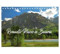 Romantic Places In Bavaria (Desk Calendar 2026 DIN A5 landscape), CALVENDO 12 Month DeskCalendar: A picturesque trip through the south of Germany