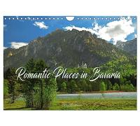 Romantic Places In Bavaria (Wall Calendar 2026 DIN A4 landscape), CALVENDO 12 Month Wall Calendar: A picturesque trip through the south of Germany
