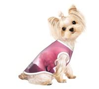 Romantic Vibes Pet - Camiseta transpirable sin mangas S para perros y gatos pequeños, suave, cómoda y elegante