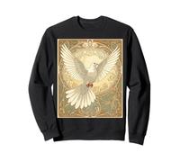 Románticamente nostálgico diseño navideño de Paloma de la Paz Sudadera