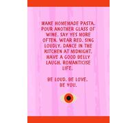 Romanticise Life Quote Notebook - Pink Aesthetic Journal | Motivational Lined Notebook | 150 Pages | Self-Love Stationery