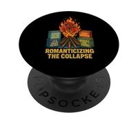 Romanticizando el arte ironía del colapso PopSockets PopGrip Adhesivo
