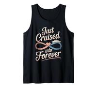 Romántico Crucero Océano Amor SuRonset Vela Parejas Escape Viaje Camiseta sin Mangas