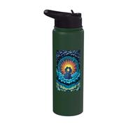Romántico Pareja Sol Luna Amor Celestial Unión Estrel Stainless Steel Insulated Water Bottle