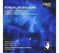 Romaulds Kalsons Concertos for Violin/latvian National So (CD) (Importación USA)
