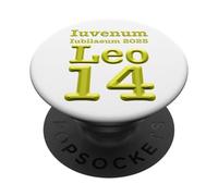 Rome, 2025 Jubilee of Youth, Leo 14, Texto EN LATÍN, PopSockets PopGrip Adhesivo