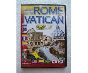 Rome and Vatican: The Secrets and Romance Through an Insider's View, DVD Video NTSC, Pal Systems (13 Languages, 1 Hour)