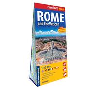 Rome et le Vatican 1/15.000 (carte grand format laminée - plan de ville) (Carte Laminée Plan de ville Comfort! Map)