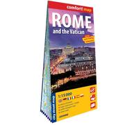 Rome et le Vatican 1/15.000 (carte grand format laminée - plan de ville). Rome and the Vatican (Carte Laminée Plan de ville Co)