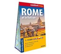 Rome et le Vatican 1/15.000 (carte poche format laminée - plan de ville) (Carte Poche laminée Comfort! Map)
