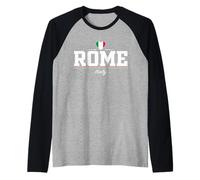 Rome Italy Camiseta Manga Raglan
