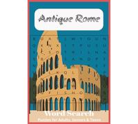 Rome Word Search: Rome Landmarks, Neighborhoods & History Word Search: A Large Print Puzzle Book for Culture Lovers, Travelers & Seniors