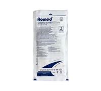 Romed Guantes Quirúrgicos Látex Estériles con Polvo T7,5 1 par