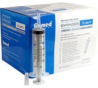 Romed Medical 25 unidades Jeringas para ampollas Jeringa para heridas 50/60ml empacado esterilizado