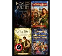 Romeo and Juliet, As You Like It, A Midsummer Night’s Dream, The Taming of the Shrew: (Modern English Versions): Easy to Read | Shakespeare’s Love and Marriage Plays in Modern English
