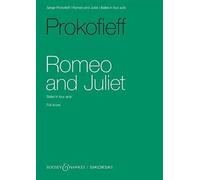 Romeo and Juliet: Ballet in four acts. op. 64. orchestra. Partition d'étude