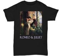 Romeo and Juliet by Frank Dicksee Men Tshirt Black M