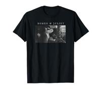 Romeo + Juliet Black And White Art Camiseta