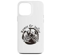 Romeo & Juliet Esqueleto Pareja Abrazo Abraza Shakespeare Meme Carcasa para iPhone 13 Pro MAX