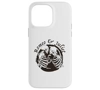 Romeo & Juliet Esqueleto Pareja Abrazo Abraza Shakespeare Meme Carcasa para iPhone 14 Pro MAX