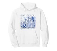 Romeo Juliet Shakespeare Hamlet Book Lover Bookworm Cute Sudadera con Capucha