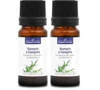 ROMERO ALCANFOR - 10 mL - Aceite Esencial Orgánico - 100% Puro, Natural, Quimiotipado y Certificado AB (Paquete de 2)