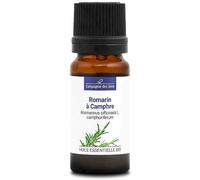 ROMERO ALCANFOR - 10 mL - Aceite Esencial Orgánico de Calidad Superior - 100% Puro, Natural, Quimiotipado y Certificado AB