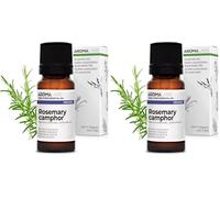 Romero Alcanfor BIO (Rosmarinus officinalis - QT alcanfor) - 10 mL - Aceite Esencial Quimiotipado y Certificado AB - Aroma Labs (Paquete de 2)