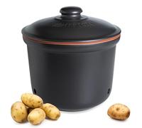 Romertopf MAXI PLUS - Olla para patatas (cerámica, 5,5 L), color negro