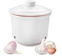 Romertopf Olla Fresca Maceta para ajos, Cerámica, Blanco, 12.5 cm