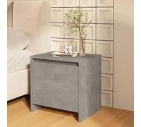 ROMHZKS Eleganter Nachttisch mit Tür für Stauraum - Robuster und langlebiger Beistelltisch zur Aufbewahrung von Zeitschriften, Büchern und Fernbedienungen - Leicht zu reinigen