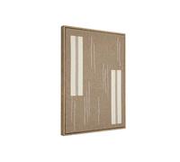 Romimex Cuadro Lana Lienzo Rayas 50 x 70 x 5 cm - Marca EAN: 8435700821846