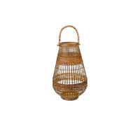 Romimex Farol Marrón Metal 23 x 38 x 23 cm