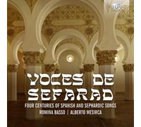Romina Basso Voces De Sefarad: Four Centuries of Spanish (CD) (Importación USA)