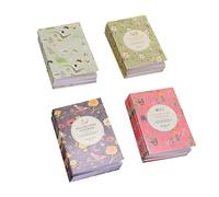 ROMISBABA 1 Juego Mini Cuadernos Serie Flores Y Pájaros Libretas Pequeñas Para Y Ejercicios Prácticos Para Oficina Y Escuela 50 Piezas