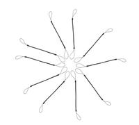 ROMISBABA 10 Piezas Cuerda Pérdida para Bolígrafo Táctil de Cuerda Elástica con Duradera y Resistente para Colgar Stylus Retráctil para Mantener Bolígrafo Seguro y