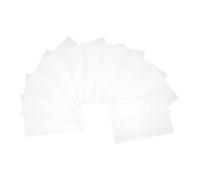 ROMISBABA 10 Piezas de Libros Transparente Reutilizable para Libros Funda Resistente para Cuadernos Cubierta Plástica para Escuela y Biblioteca