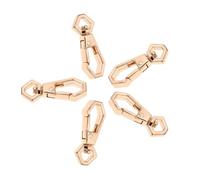 ROMISBABA 10 Piezas Hebillas Metálicas para Correas de Bolsas y Equipaje Resistentes y Ligeras Accesorio Desmontable para DIY y Reparación de Mochilas con Acabado Dorado Elegante y Duradero