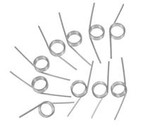 ROMISBABA 10 piezas Muelles de Torsión Metálicos para Mantenimiento Resorte Pedal Cubo Basura Repuesto para Tapa y Bisagra de Bote Basura Automático Duradero y Fácil de Instalar