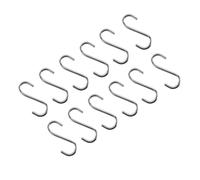 ROMISBABA 100 Ganchos en Forma de S Mini de Acero Inoxidable Perchas Pequeñas para Colgar Joyería Accesorios Bijouterie y Manualidades Resistentes y Antideslizantes Pack para