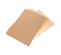 ROMISBABA 100 Hojas de Papel Pergamino para Hornear sin Pfoa, Antiadherente y Resistente, Adecuado para Galletas, Carne y Pizza en Horno y Freidora de Aire