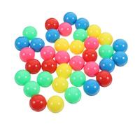 ROMISBABA 100piezas Bolas De Plástico Coloridas para Matemáticos De Contadores Huecos para Problemas De Probabilidad Clases De Primaria