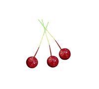 ROMISBABA 100piezas Decoración Navideña Artificial De Cereza Roja De Fruta Simulada para Manualidades Adornos para Árbol De Navidad y Fotografía Imitación Realista y Colorida