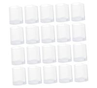 ROMISBABA 10pares Protectores De Tacón Transparentes para Mujer Talla s Cubre Tacones Antideslizantes Duraderos para Zapatos De Baile y Eventos Protección contra Desgaste y Hundimiento Céspe