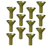 ROMISBABA 12 Piezas De Quemador De Cabeza Conos De Mesa Base Soportes Accesorios De Reflujo Soportes Decoraciones De Aromaterapia Marcos De Metal De Cono