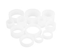 ROMISBABA 12 piezas Kit de Adaptadores Plásticos Reductores para Esmeriladora de Banco Bujes de Reducción de Accesorios Compatibles para Discos de Amoladora y Ruedas de Desbrozadora Fácil