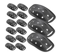ROMISBABA 15 Piezas Protector de Barbilla para Casco de Motocicleta y Patinaje de Almohadillas Resistentes para Casco Eléctrico Protección Duradera y para Barbilla