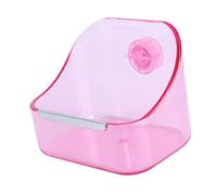ROMISBABA 1pieza Tazón De Comida para Pequeñas Comedero para Conejos y Hámsteres Dispensador De Agua y Alimento Diseño y